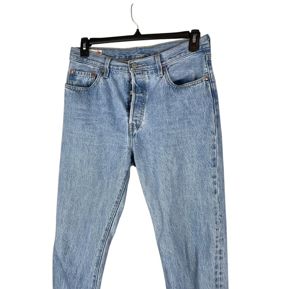 Levi’s 505 Regular Fit Straight Leg Jeans – Size 36x32 – Medium Wash - Picture 2 of 9